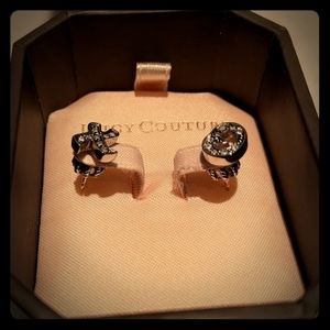 Juicy Couture X O silver studs